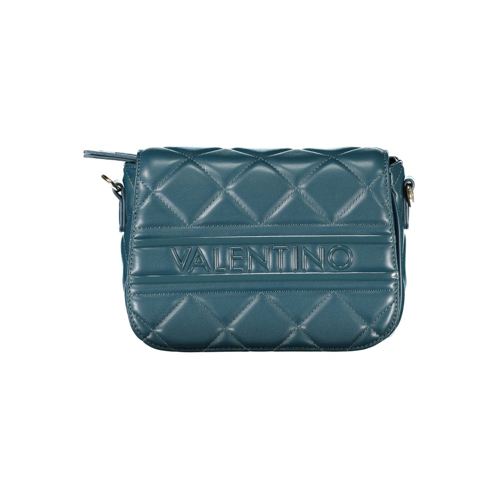 Mario Valentino Verde Polyurethane Women's Bag With Adjustable Shoulder Strap