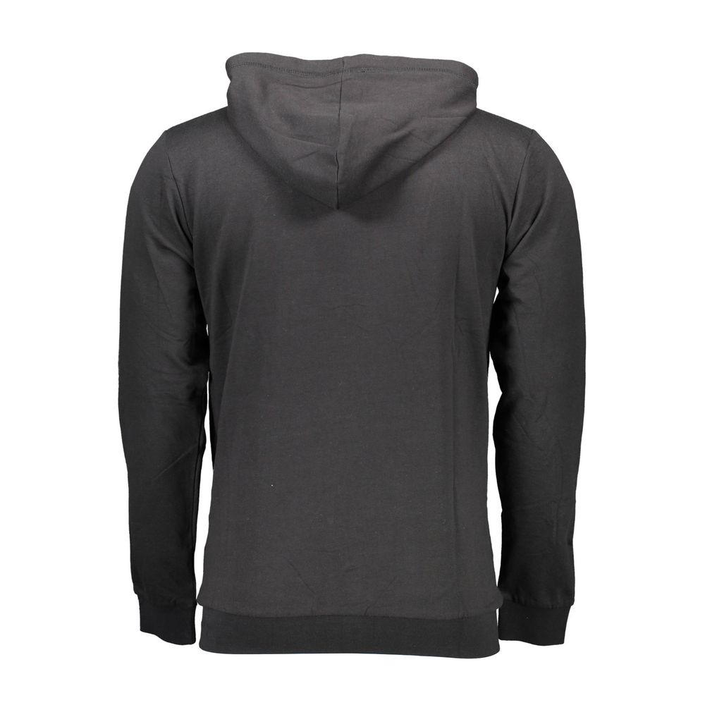 Sergio Tacchini Black Cotton Men Sweater LUNESCAPE