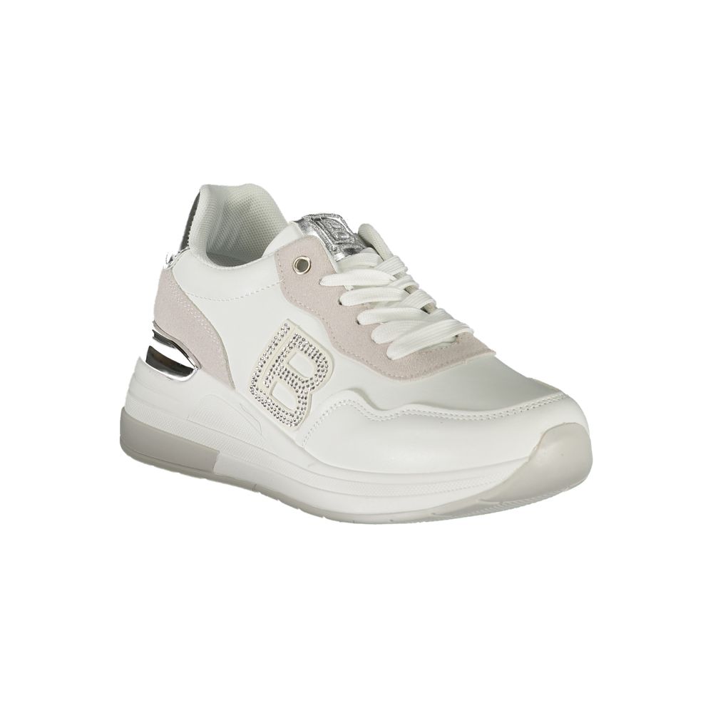 Laura Biagiotti White Polyester Women Sneaker LUNESCAPE