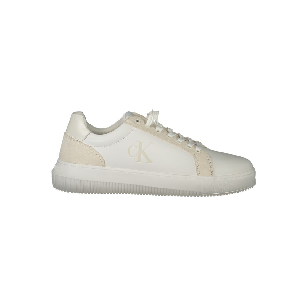 Calvin Klein White Polyethylene Men Sneaker LUNESCAPE