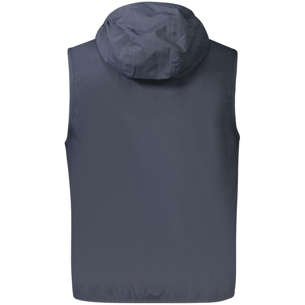 K-WAY Blue Polyester Jacket LUNESCAPE
