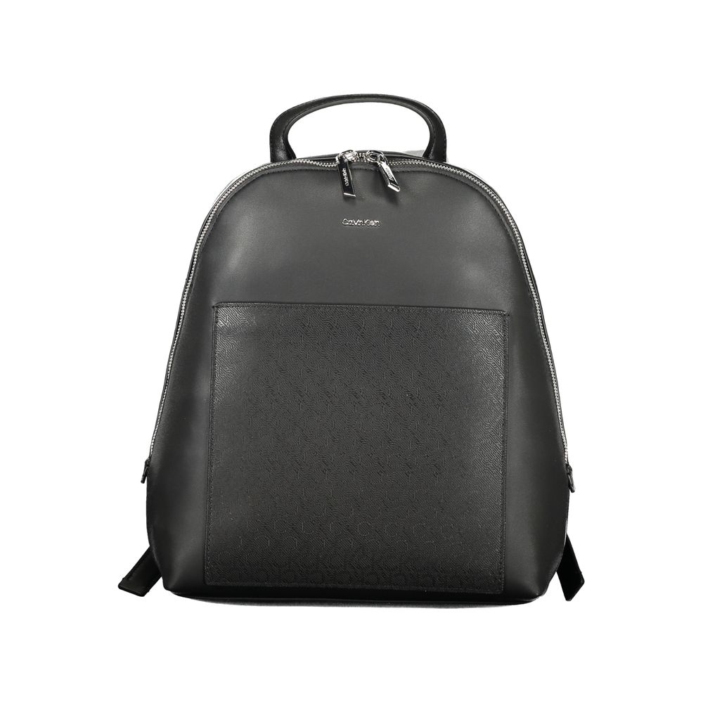 Calvin Klein Black Polyester Women Backpack LUNESCAPE