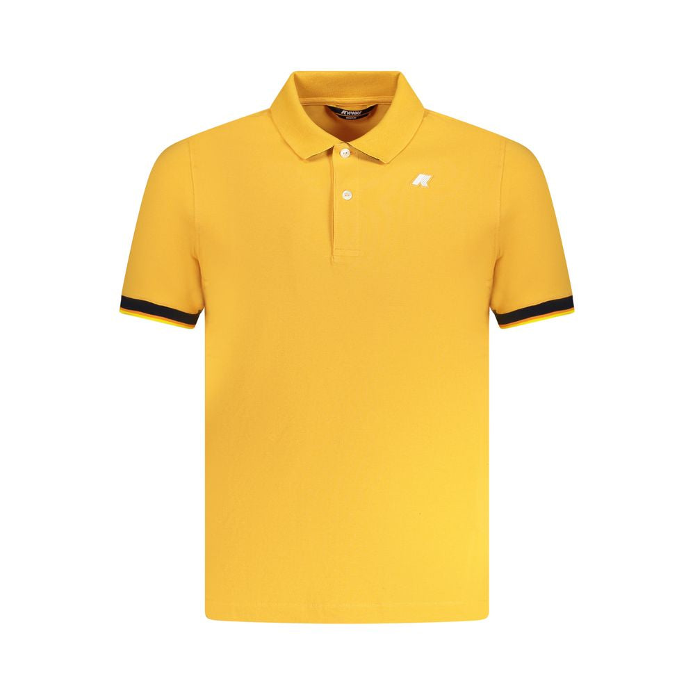 K-WAY Orange Cotton Polo Shirt LUNESCAPE