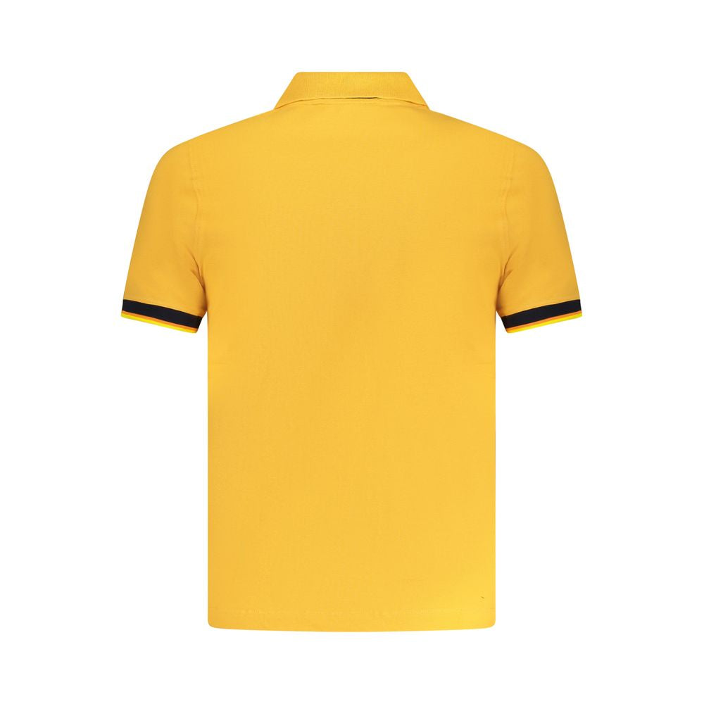 K-WAY Orange Cotton Polo Shirt LUNESCAPE