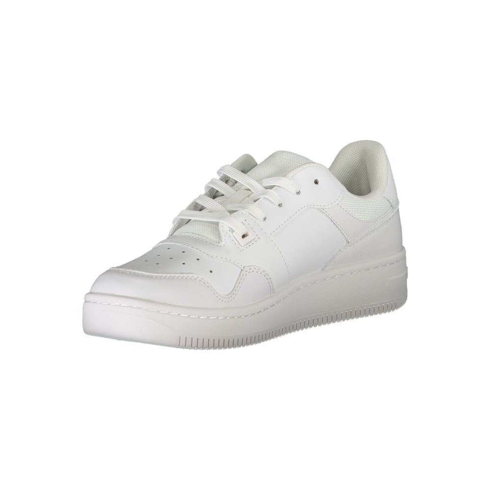 Tommy Hilfiger White Leather Women Sneaker LUNESCAPE