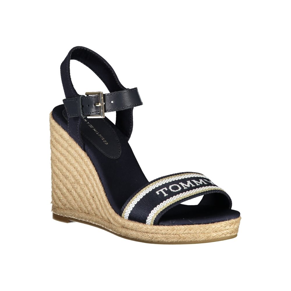 Tommy Hilfiger Blue Polyester Sandal LUNESCAPE