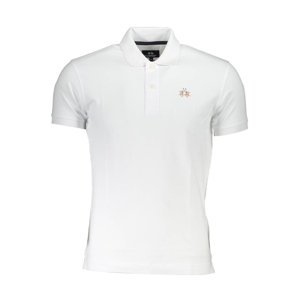 La Martina Sophisticated Slim Fit Polo with Contrast Details LUNESCAPE
