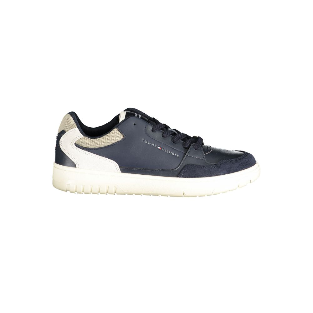 Tommy Hilfiger Blue Polyethylene Men Sneaker LUNESCAPE