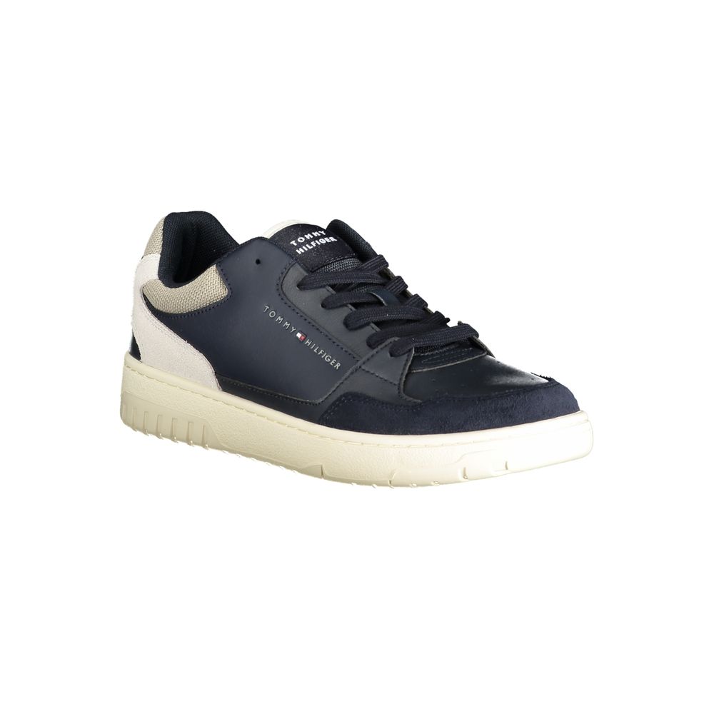 Tommy Hilfiger Blue Polyethylene Men Sneaker LUNESCAPE