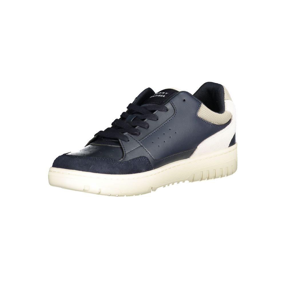 Tommy Hilfiger Blue Polyethylene Men Sneaker LUNESCAPE
