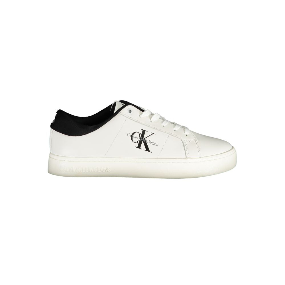 Calvin Klein White Polyester Sneaker LUNESCAPE