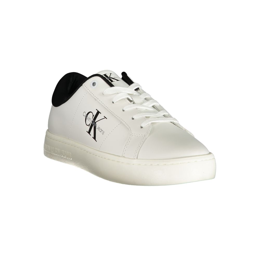 Calvin Klein White Polyester Sneaker LUNESCAPE