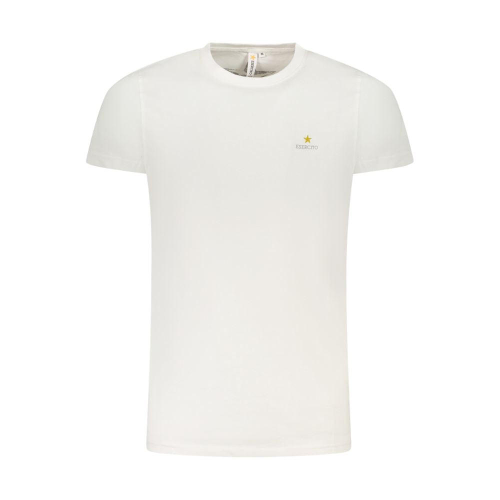 Esercito 1659 White Cotton Men's T-Shirt