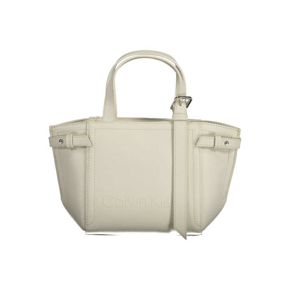 Calvin Klein White Handbag LUNESCAPE