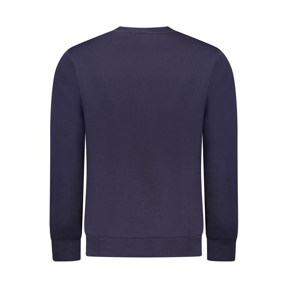 Rifle Blue Cotton Men Sweatshirt