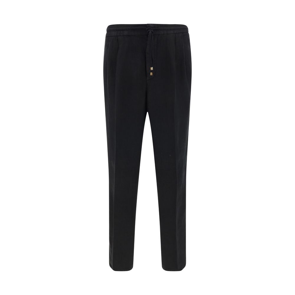 Brunello Cucinelli Linen Pants LUNESCAPE
