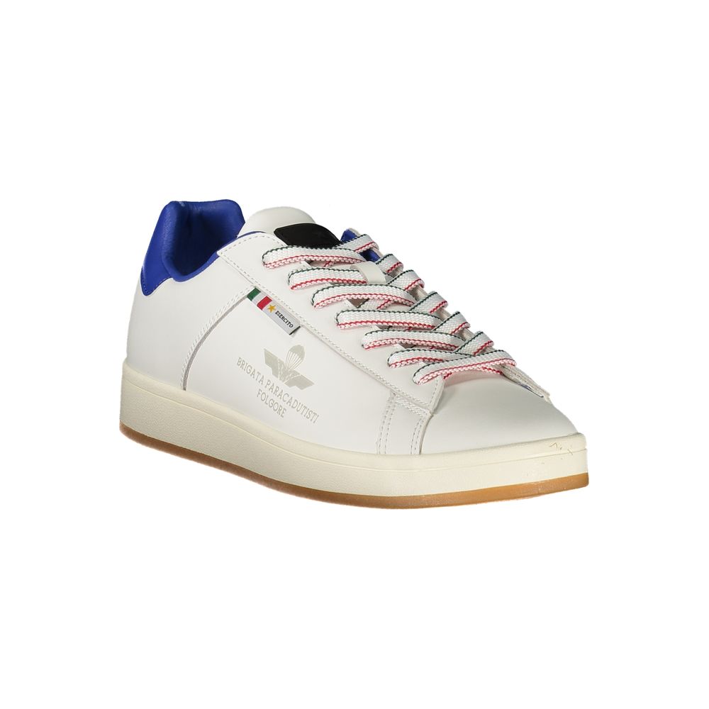 Esercito 1659 White Leather Men Sneaker LUNESCAPE