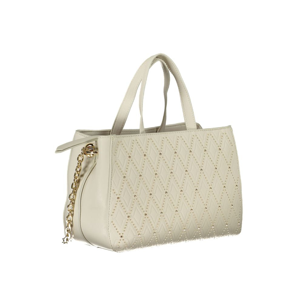 Mario Valentino White Polyurethane Women's Bag