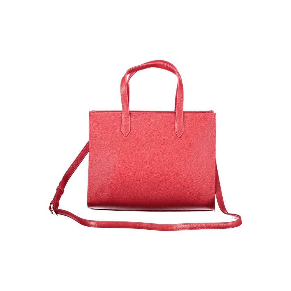 Mario Valentino Red Polyethylene Handbag LUNESCAPE