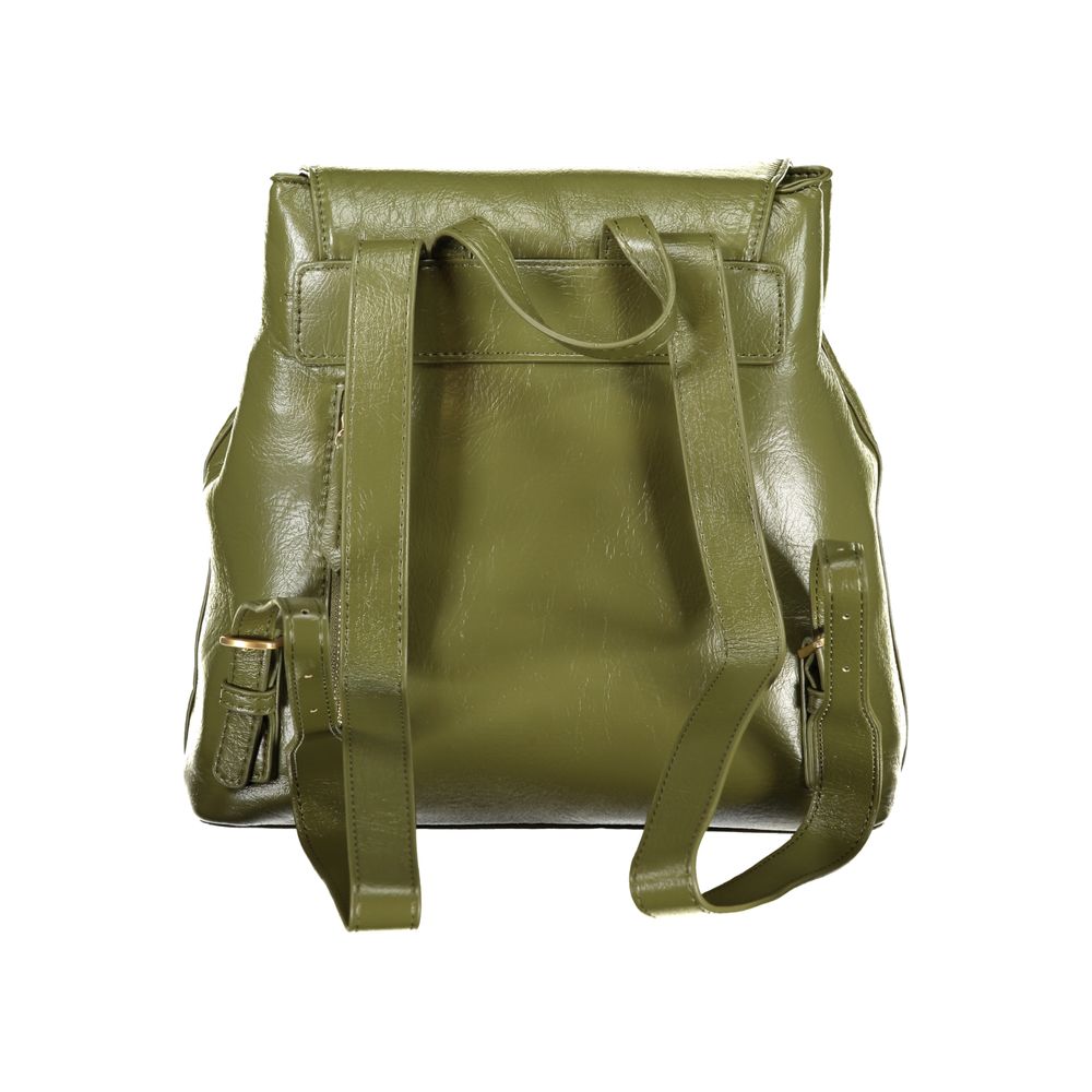 Mario Valentino Green Polyurethane Women's Backpack