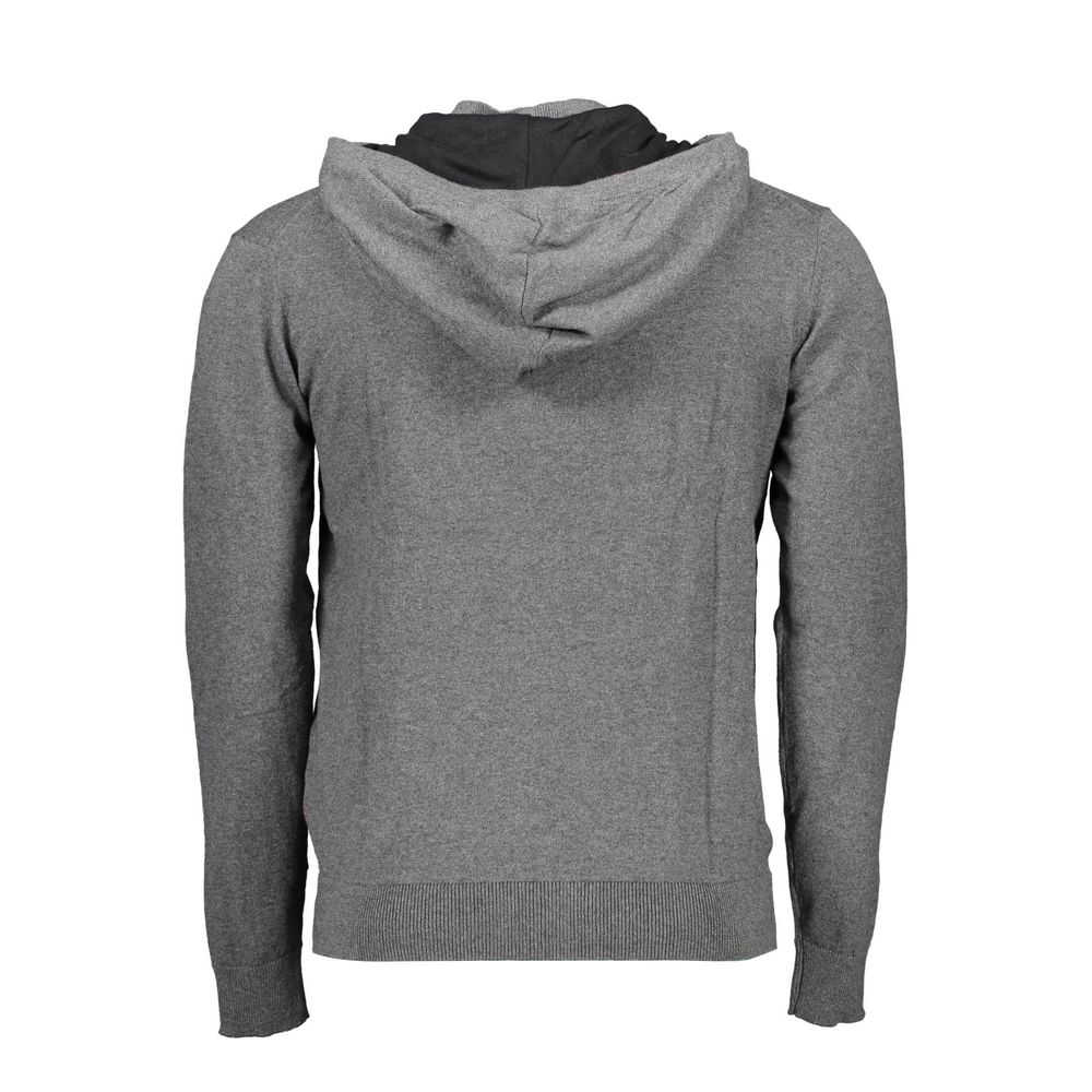 U.S. POLO ASSN. Gray Cotton Men's Sweater