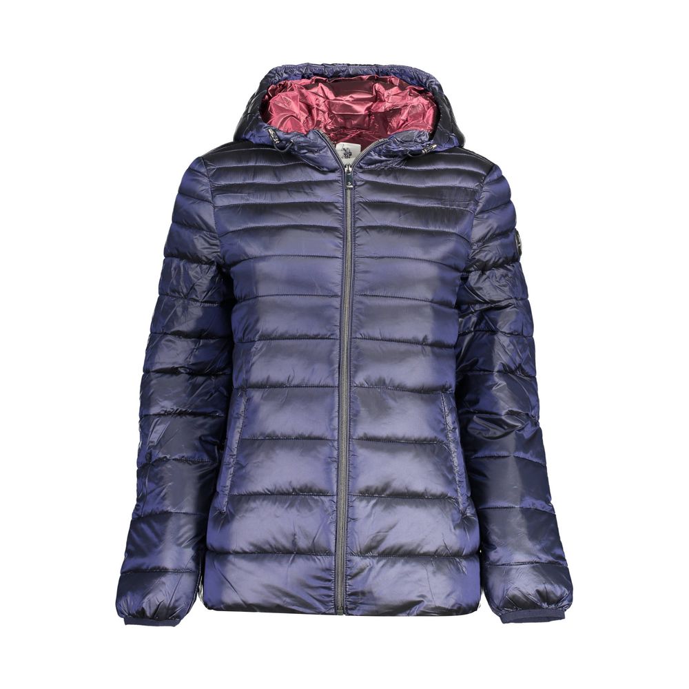 U.S. POLO ASSN. Blue Nylon Womens Jacket