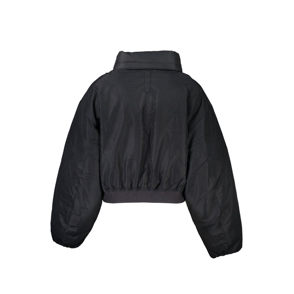 Calvin Klein Black Polyester Jackets & Coat LUNESCAPE