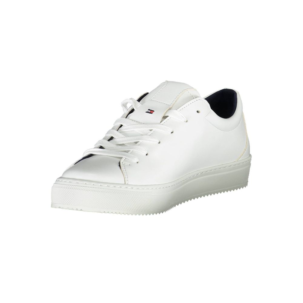 Tommy Hilfiger White Eco Leather Sneaker