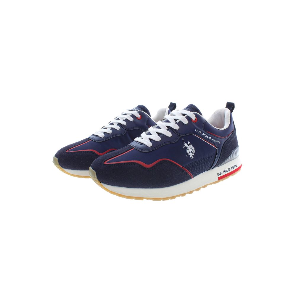 U.S. POLO ASSN. Blue Polyester Sneaker LUNESCAPE