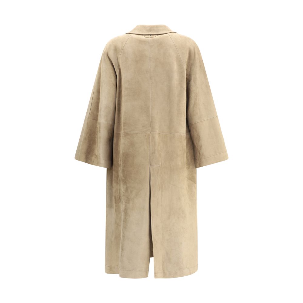 Salvatore Santoro Suede Coat LUNESCAPE