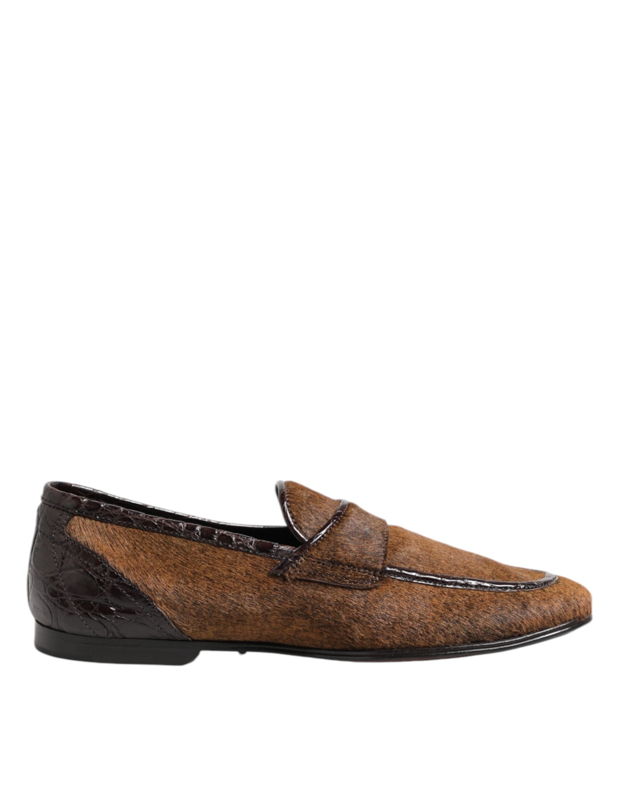 Dolce & Gabbana Brown Loafer