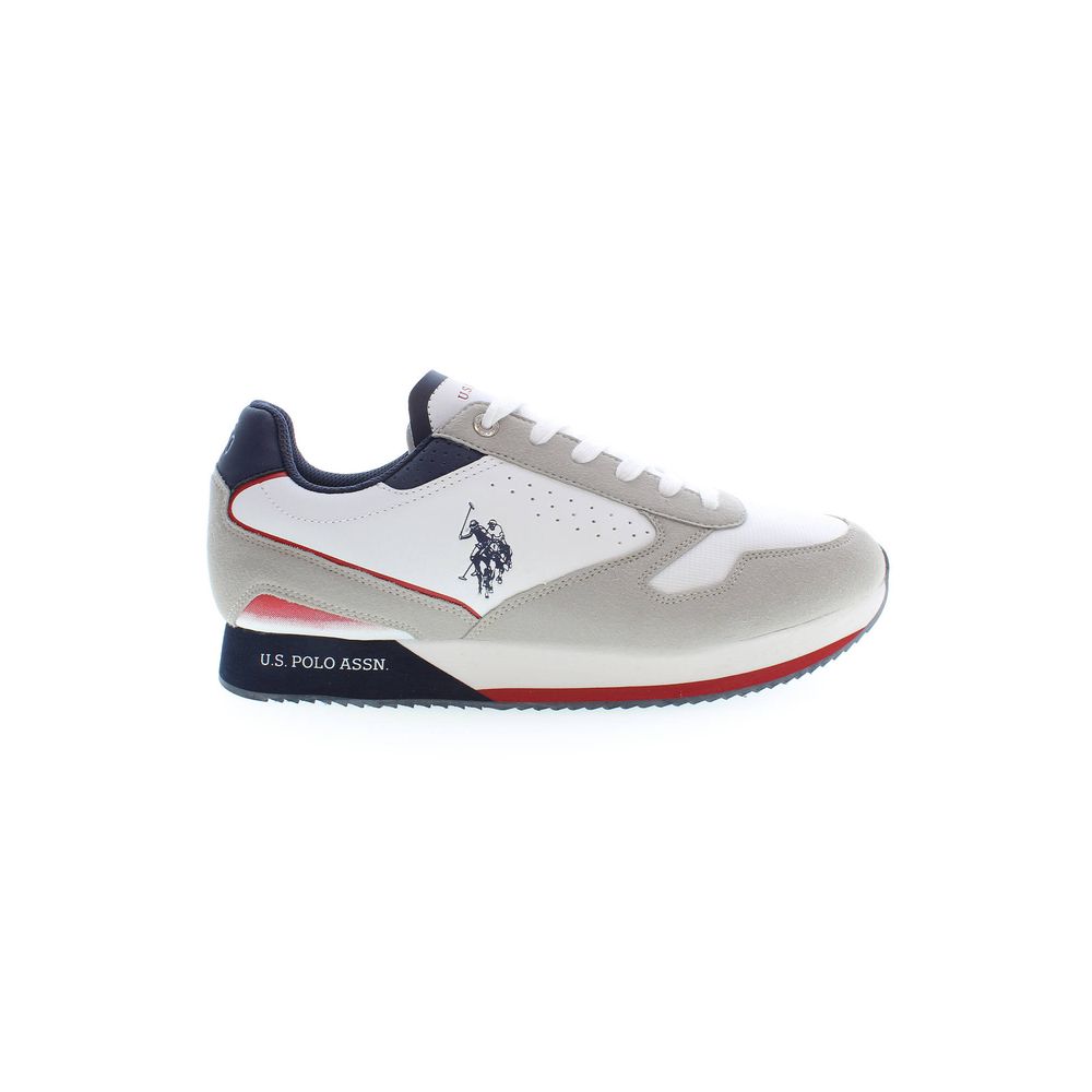 U.S. POLO ASSN. White Sneaker for Men