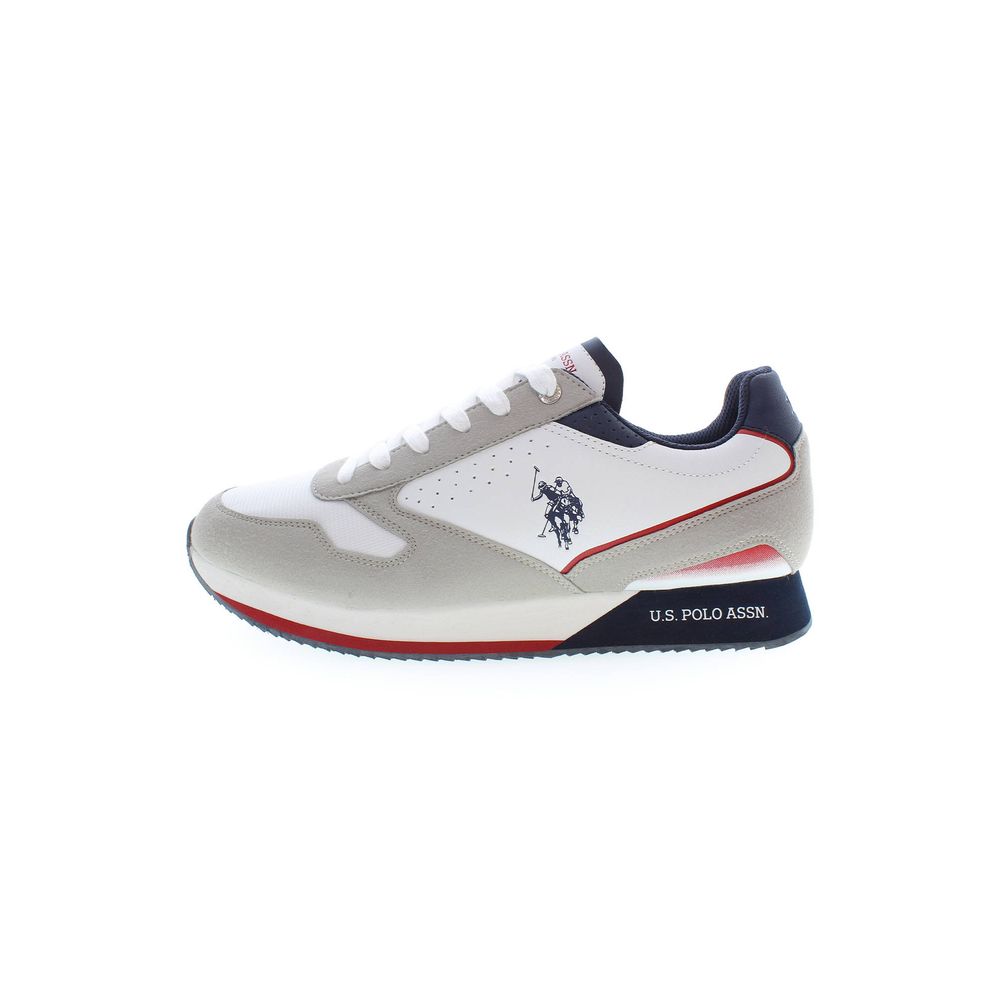 U.S. POLO ASSN. White Sneaker for Men