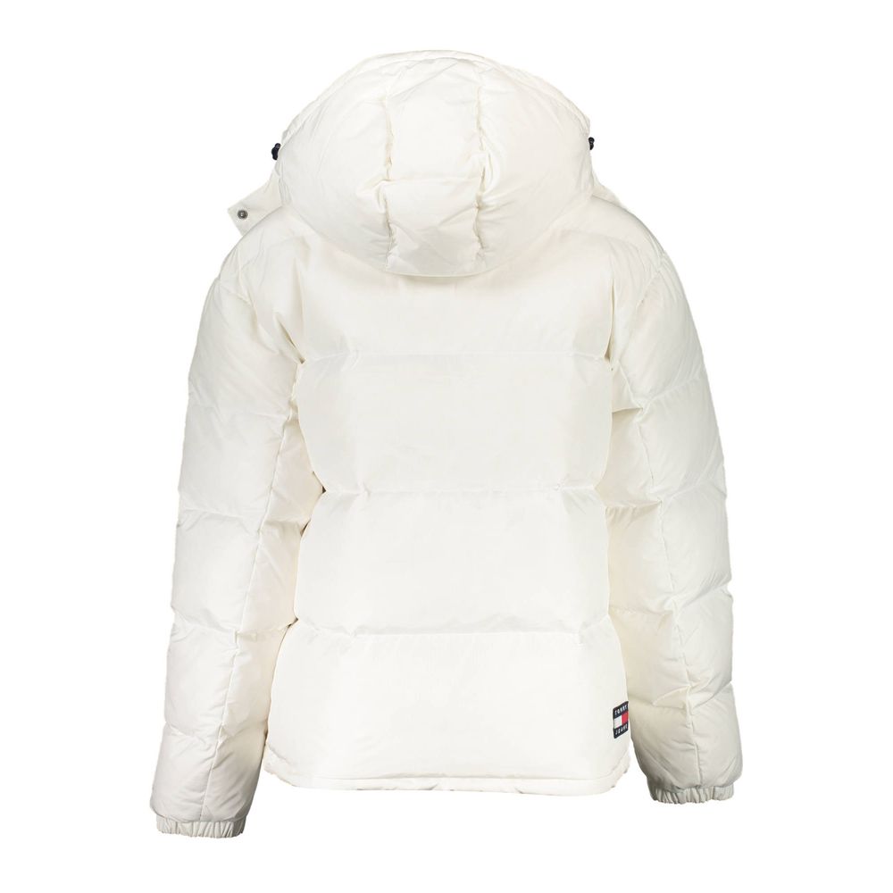 Tommy Hilfiger White Puffer Jacket LUNESCAPE