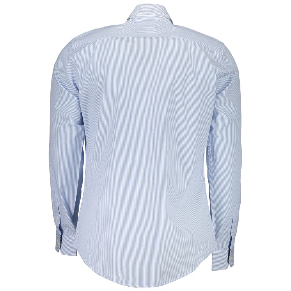 Harmont & Blaine Blue Cotton Shirt