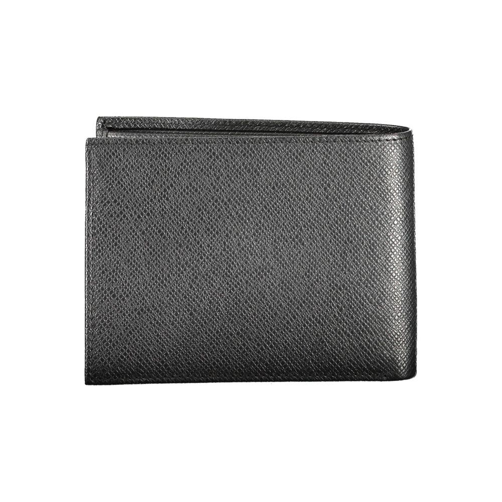 Bikkembergs Black Leather Wallet