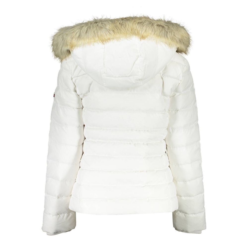 Tommy Hilfiger White Puffer Jacket LUNESCAPE