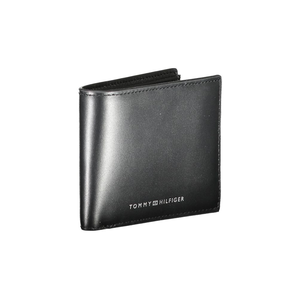 Tommy Hilfiger Black Leather Wallet