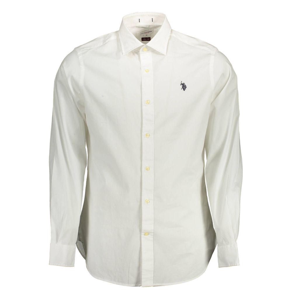 U.S. POLO ASSN. White Cotton Shirt