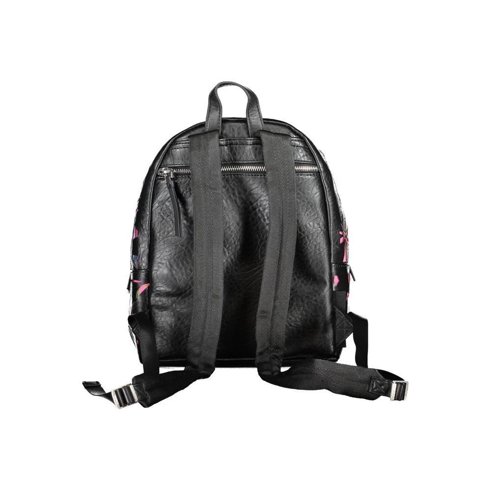 Desigual Black Backpack