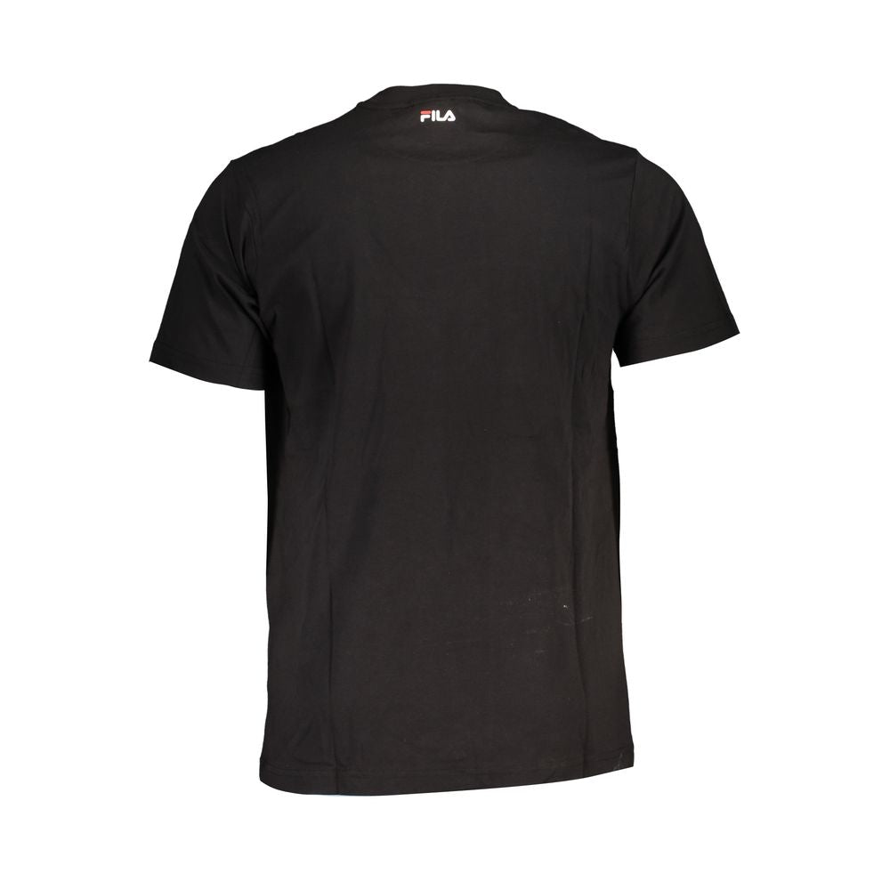Fila Black Cotton T-Shirt