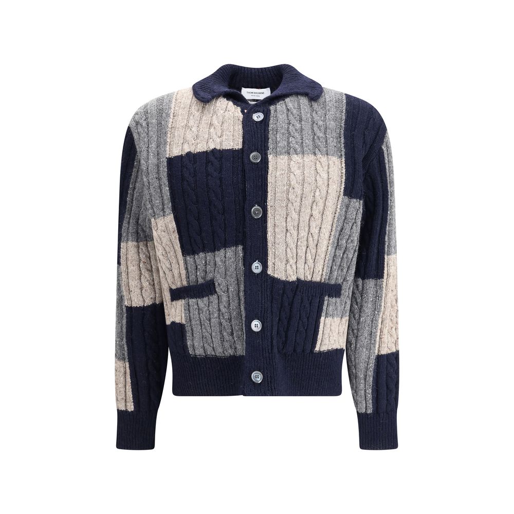 Thom Browne Intarsia Cardigan LUNESCAPE