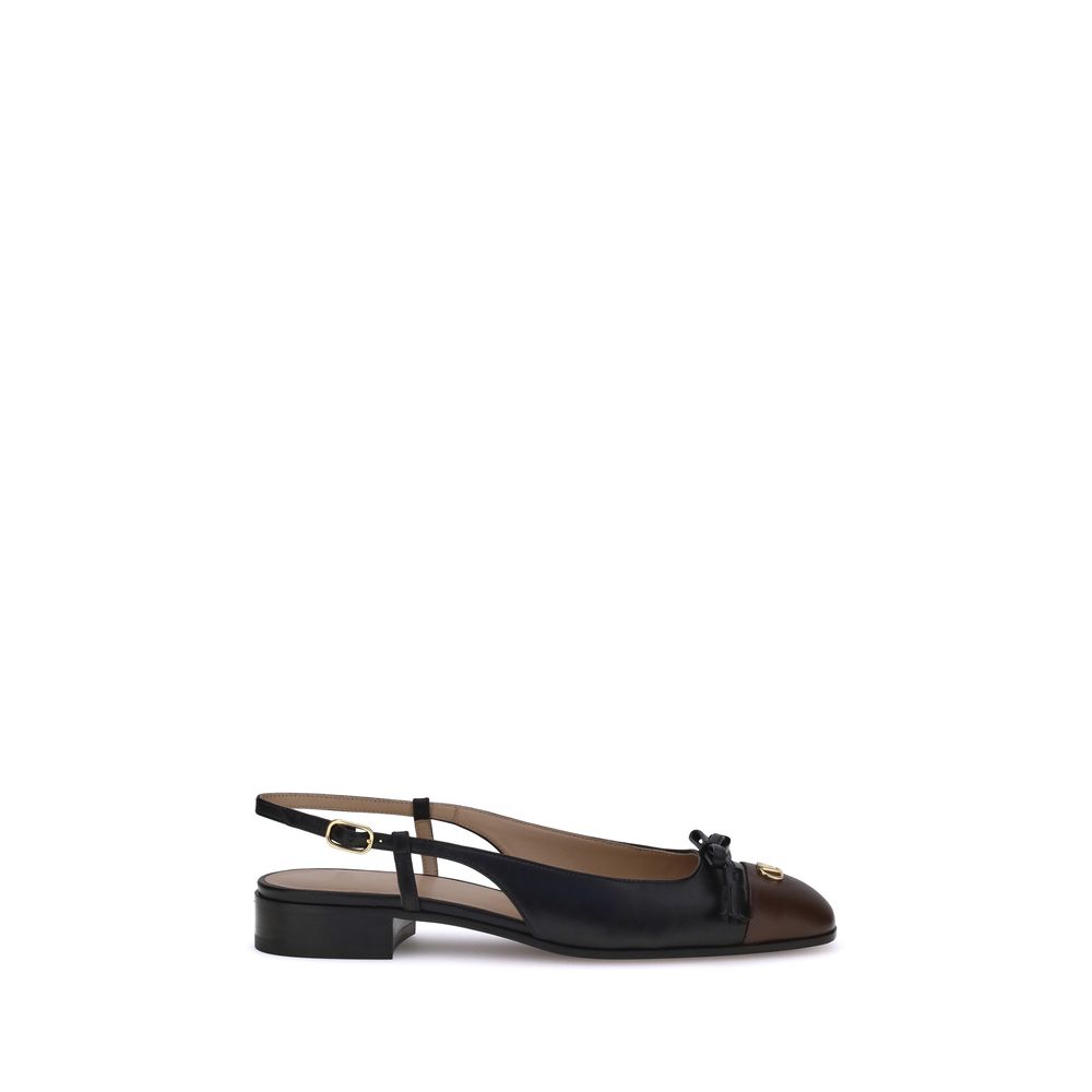Valentino Garavani Valet Du Roi Ballerinas