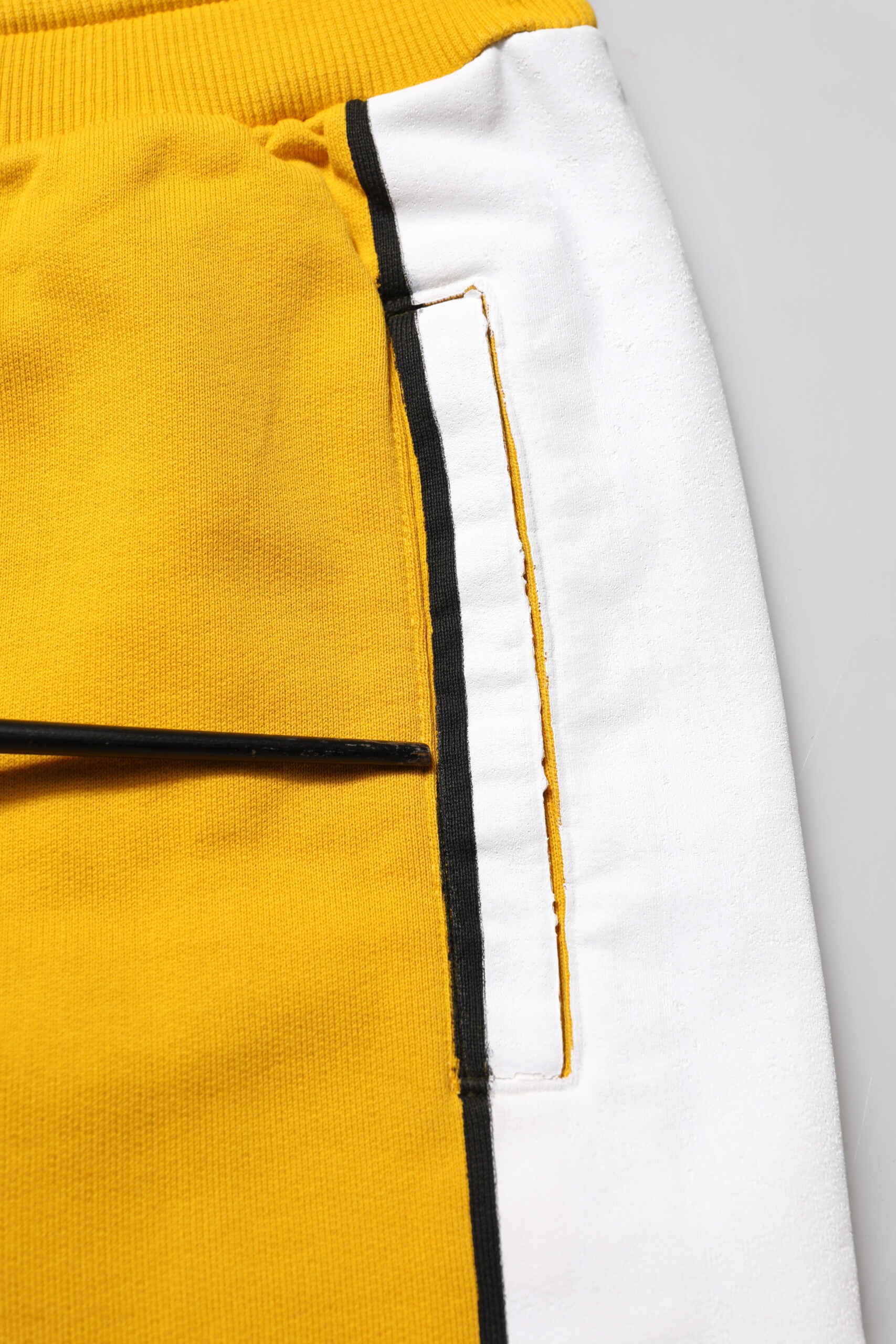 Dolce & Gabbana Yellow Cotton Logo Sweatpants Jogger Pants