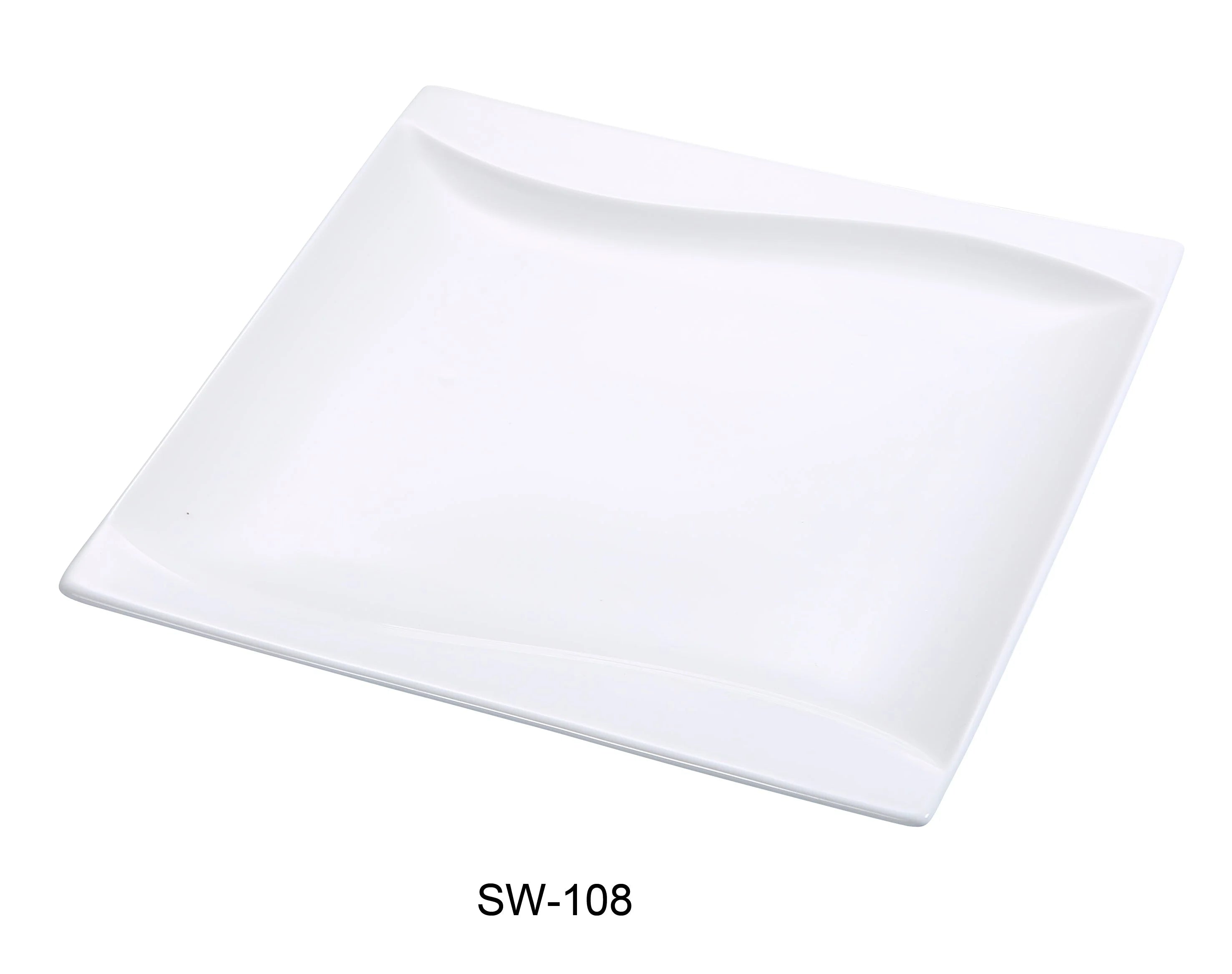 8" Square Salad Plate LUNESCAPE