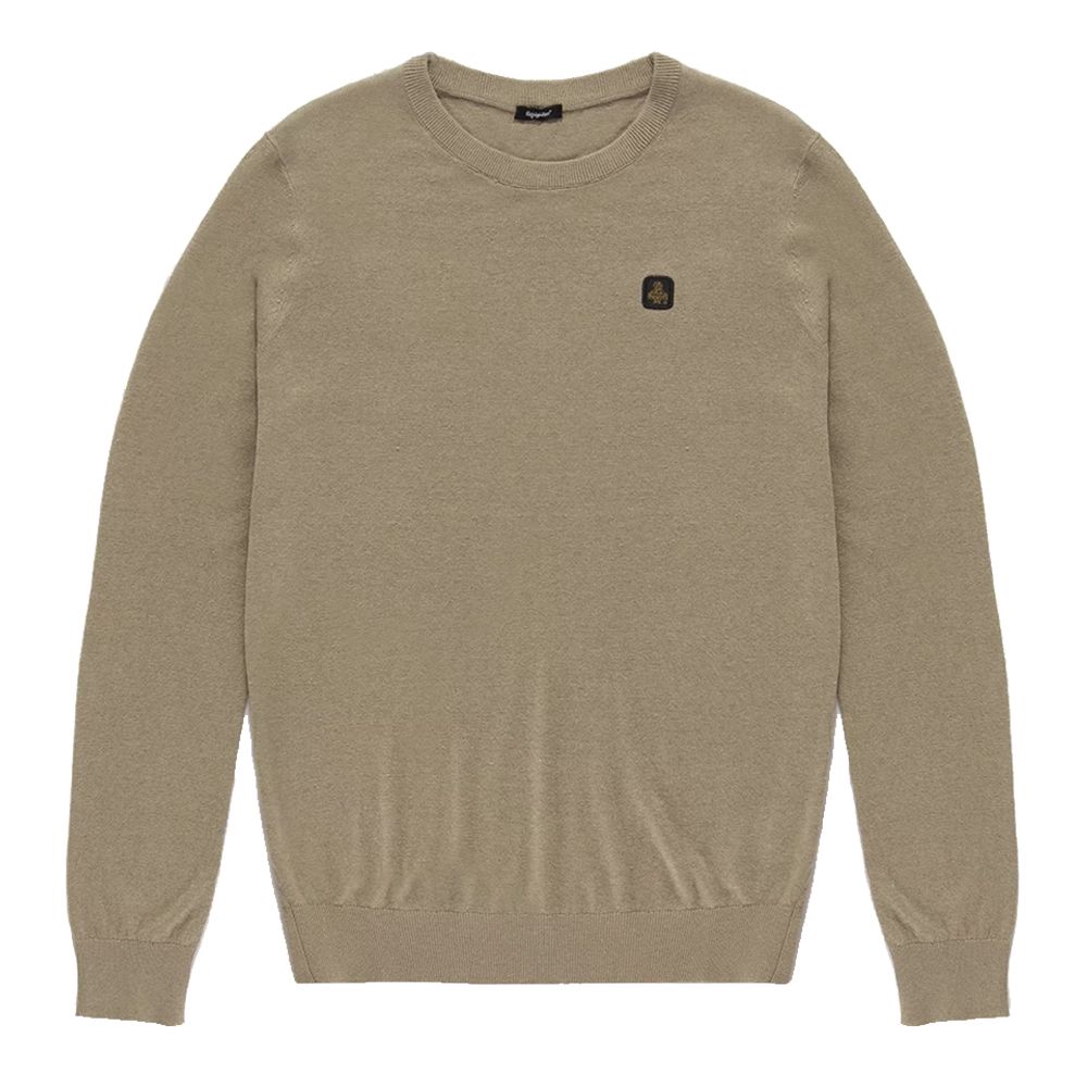 Refrigiwear Beige Linen Sweater LUNESCAPE