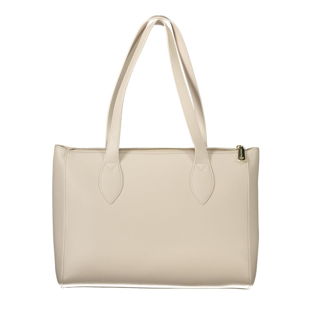 Mario Valentino White Polyethylene Women Handbag LUNESCAPE