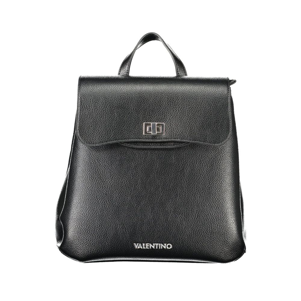Mario Valentino Black Polyethylene Women Backpack LUNESCAPE