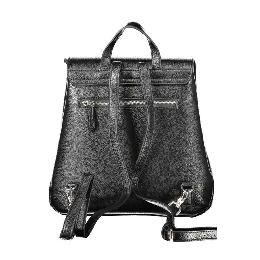 Mario Valentino Black Polyethylene Women Backpack LUNESCAPE