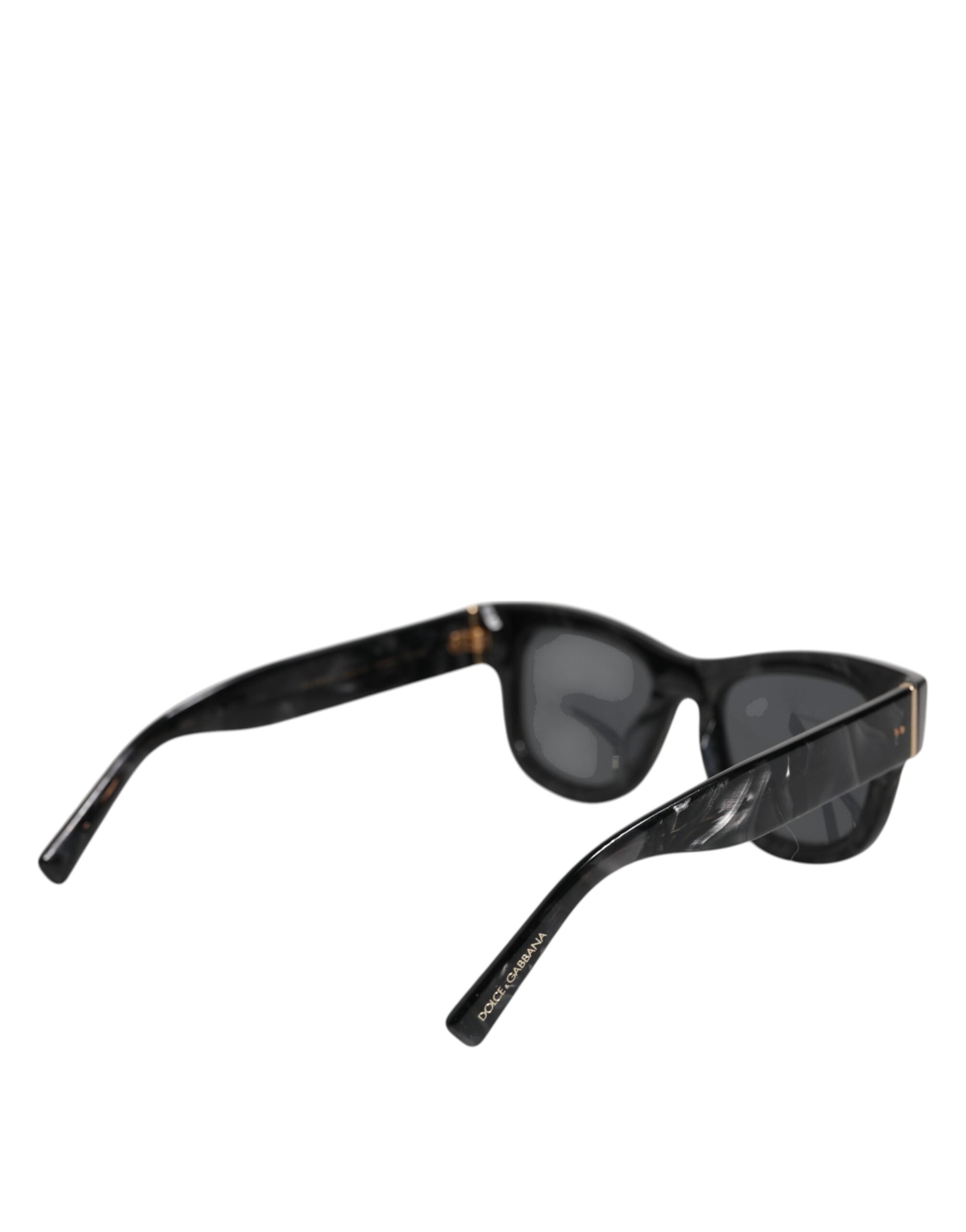 Dolce & Gabbana Pearl White Acetate Frame Domenico Deep Shades Sunglasses
